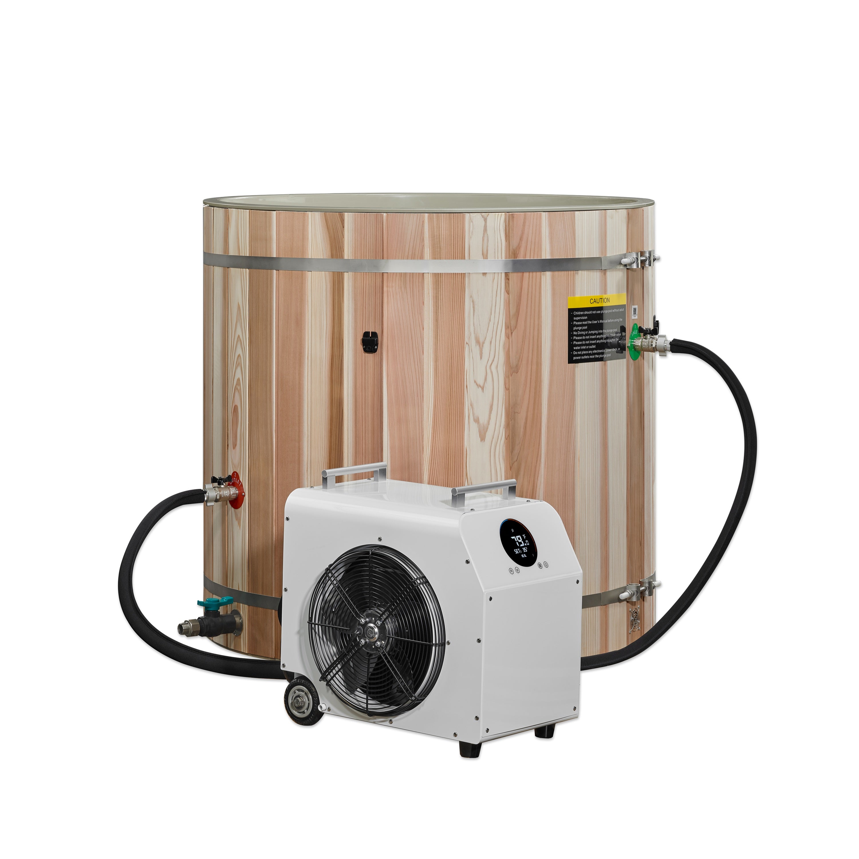 Dynamic Cold Therapy Cold Tub Barrel | Pacific Cedar