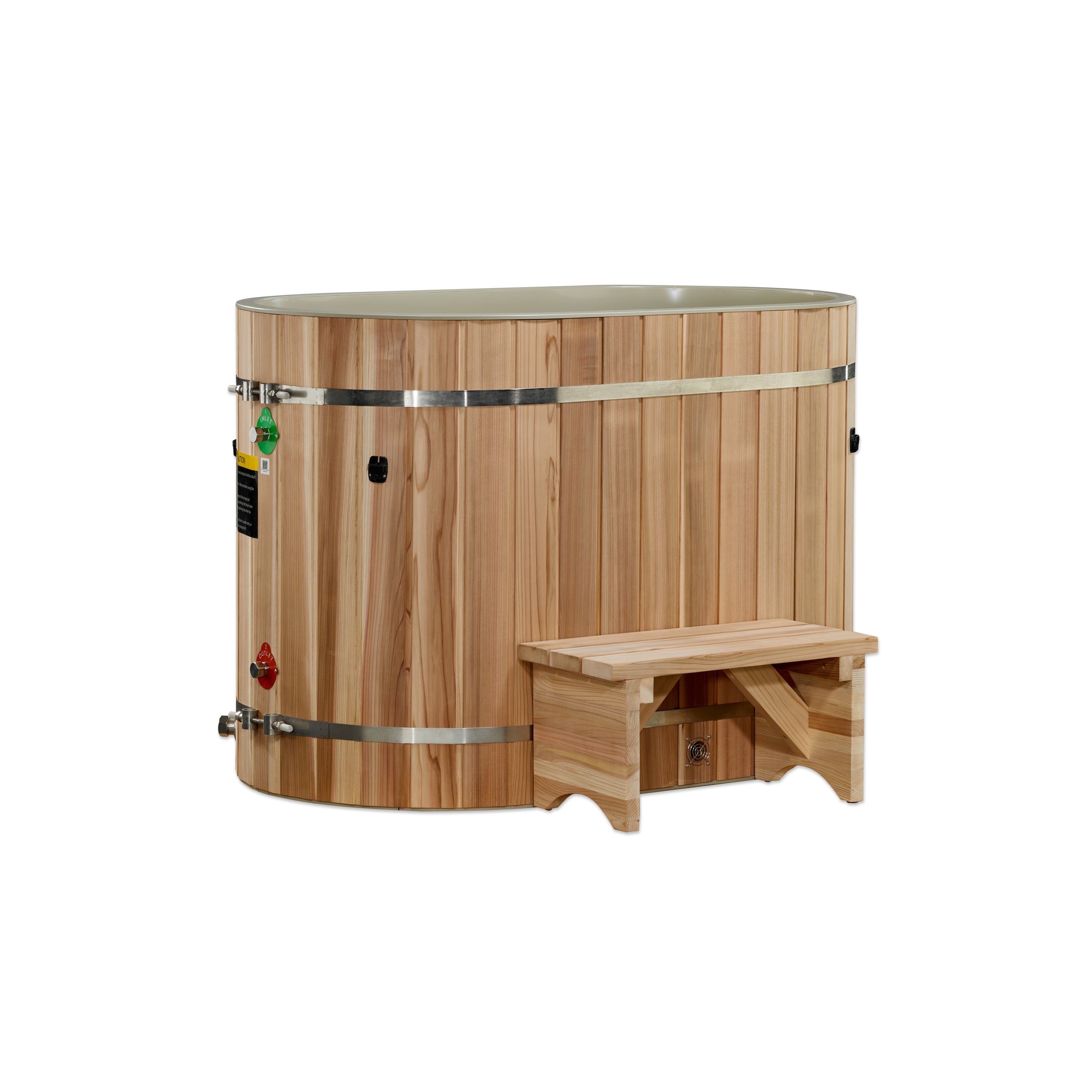 Dynamic Cold Therapy Cold Tub Barrel | Pacific Cedar