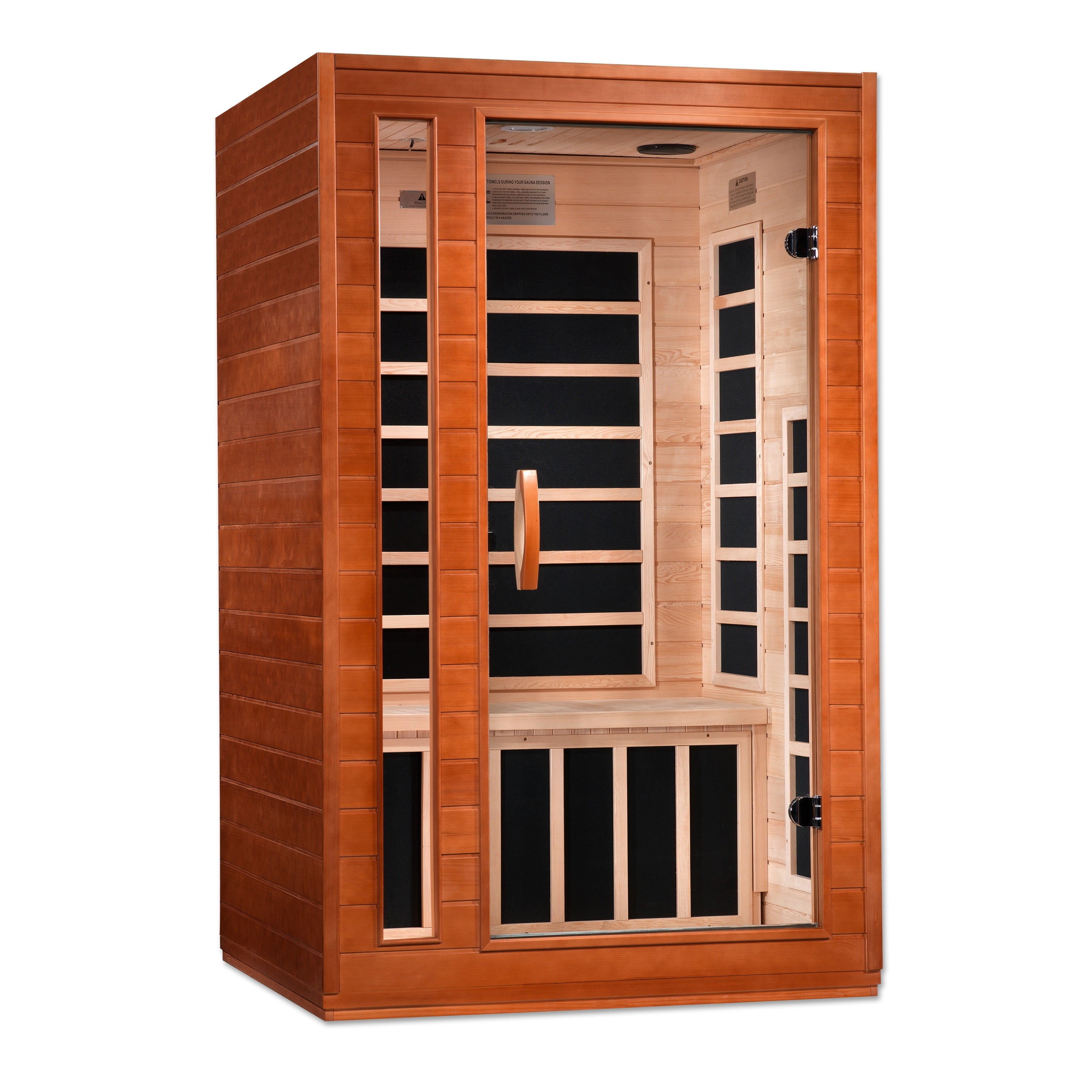Dynamic "Cardoba Elite" FAR Infrared Sauna Ultra Low EMF with Hemlock Wood DYN-6203-01 ELITE