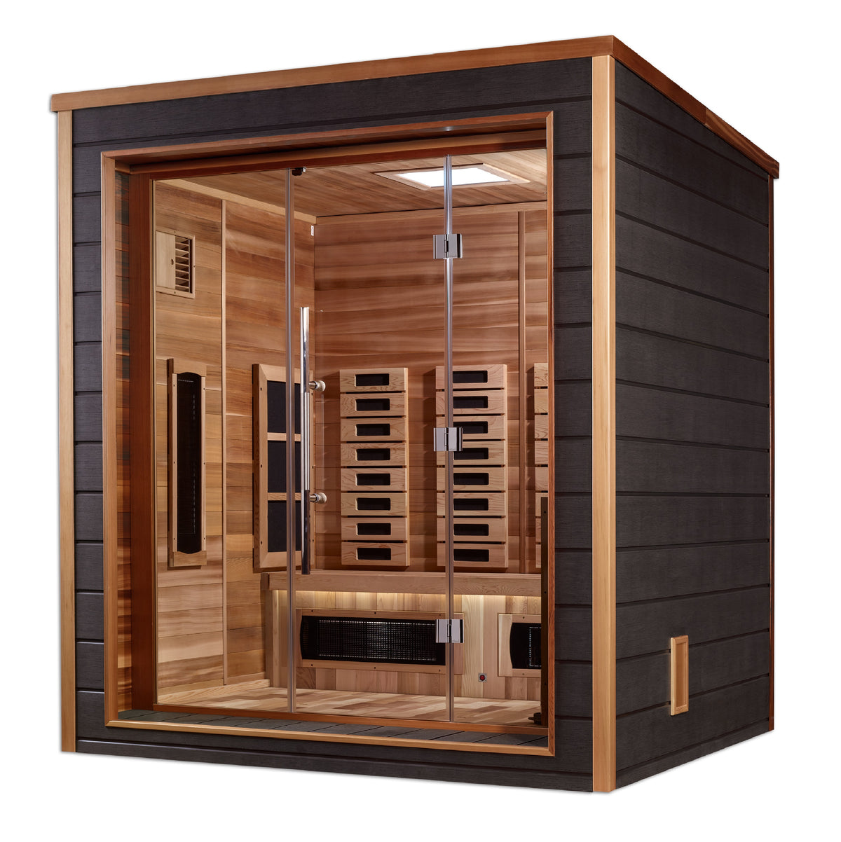 3-Person Outdoor Full Spectrum IR Sauna GDI-8223-01