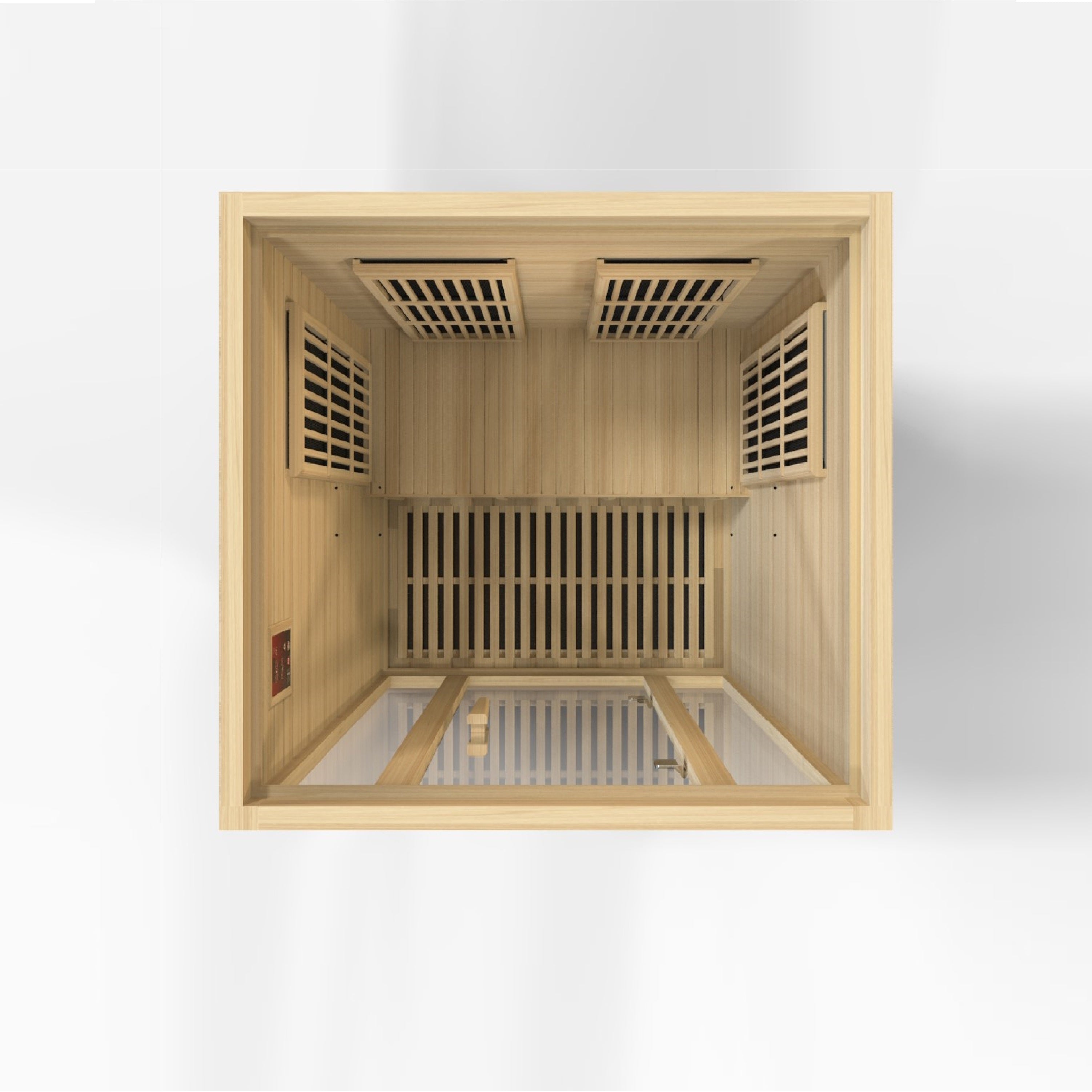 Maxxus "Seattle" FAR Infrared Sauna Low EMF with Hemlock Wood MX-J206-01