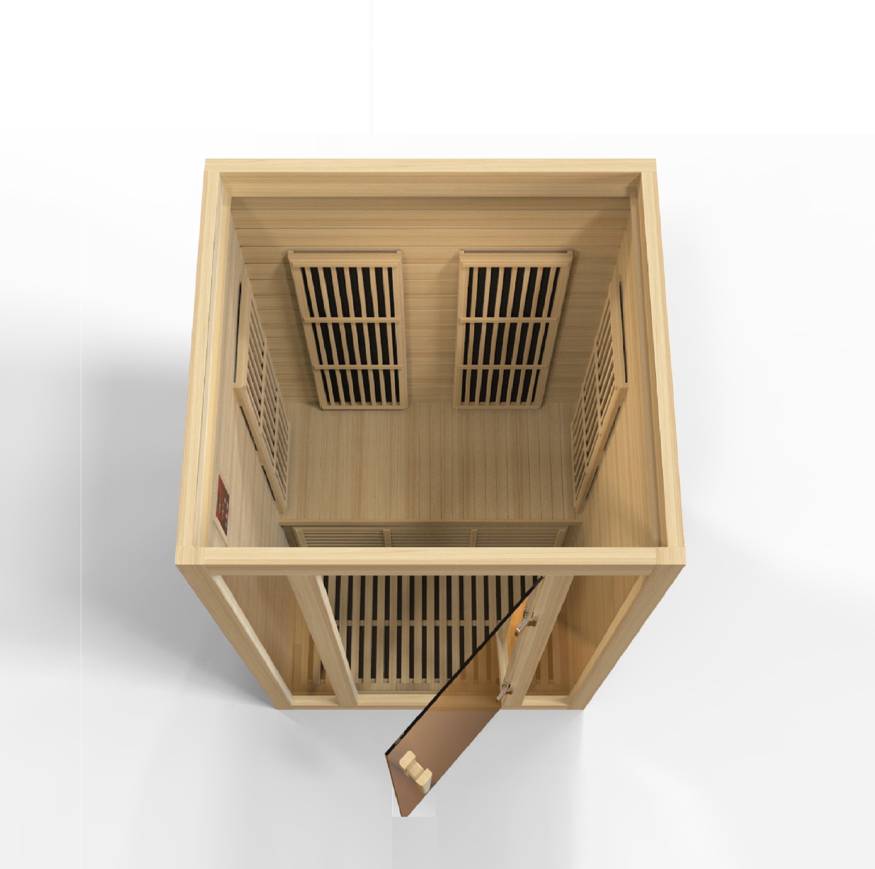 Maxxus "Seattle" FAR Infrared Sauna Low EMF with Hemlock Wood MX-J206-01