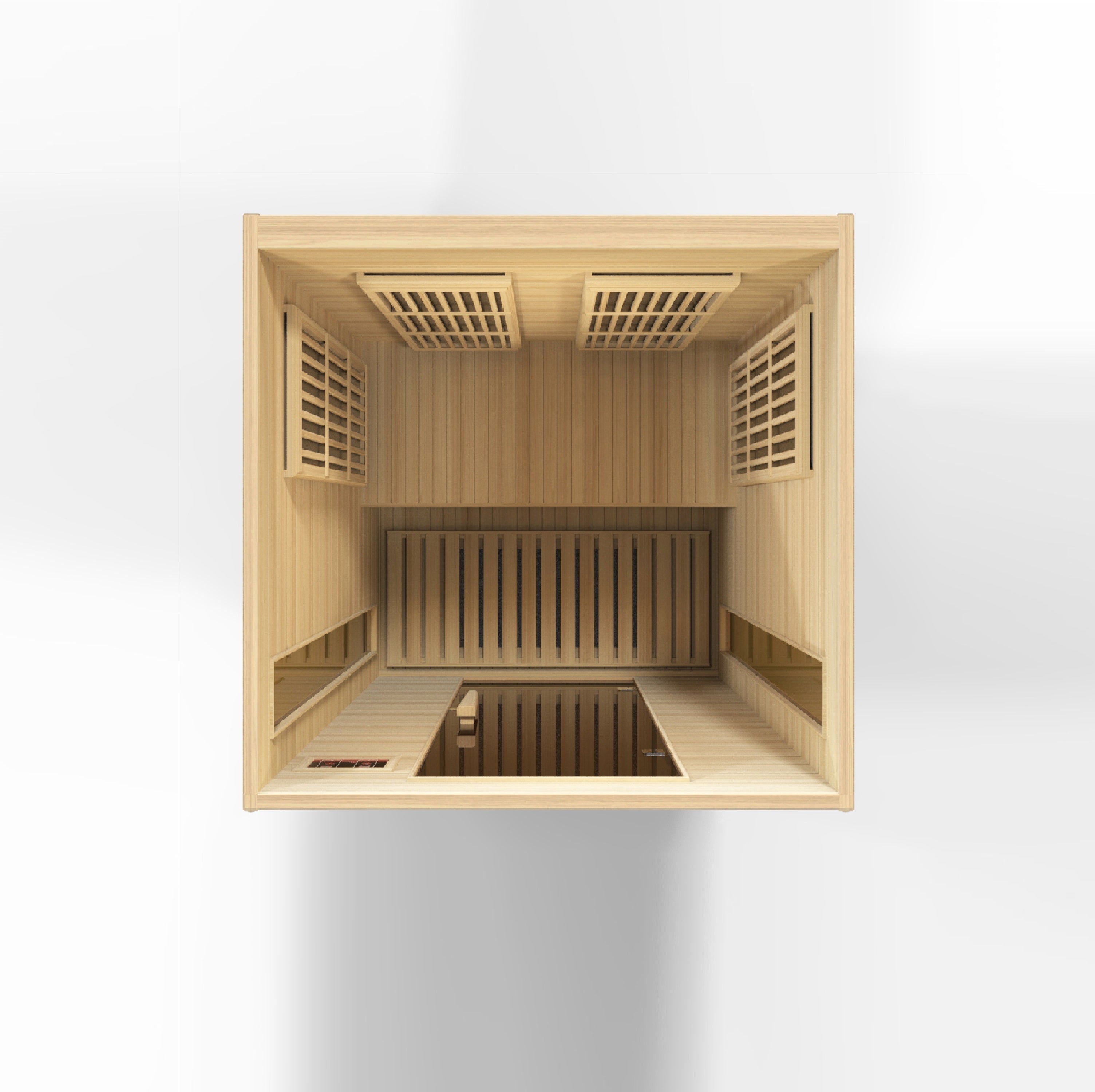 Maxxus "Toulouse" FAR Infrared Sauna Low EMF with Hemlock Wood MX-K206-01