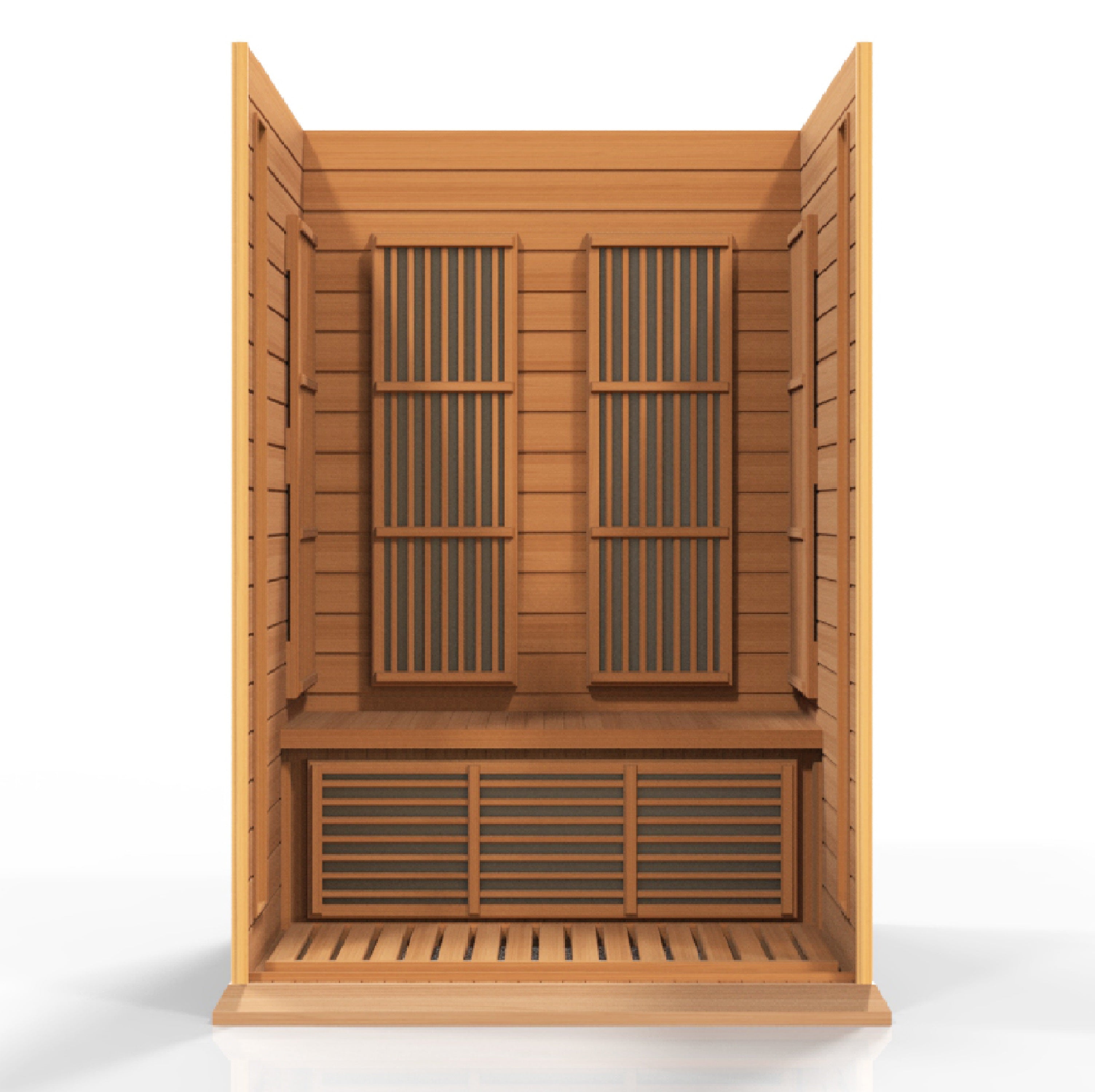 Maxxus "Toulouse" FAR Infrared Sauna Low EMF with Hemlock Wood MX-K206-01
