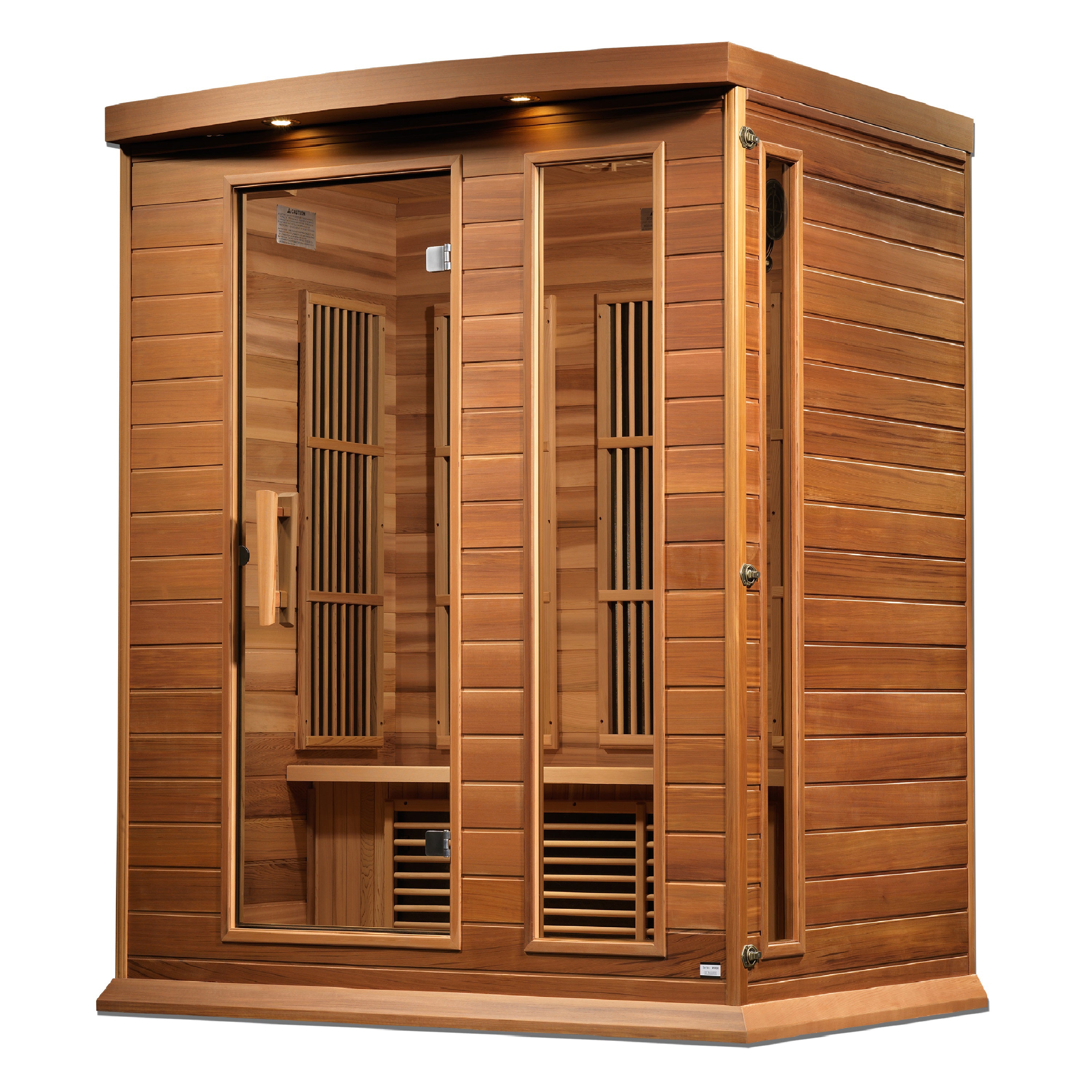 Maxxus FAR Infrared Sauna Low EMF with Hemlock Wood MX-K306-01