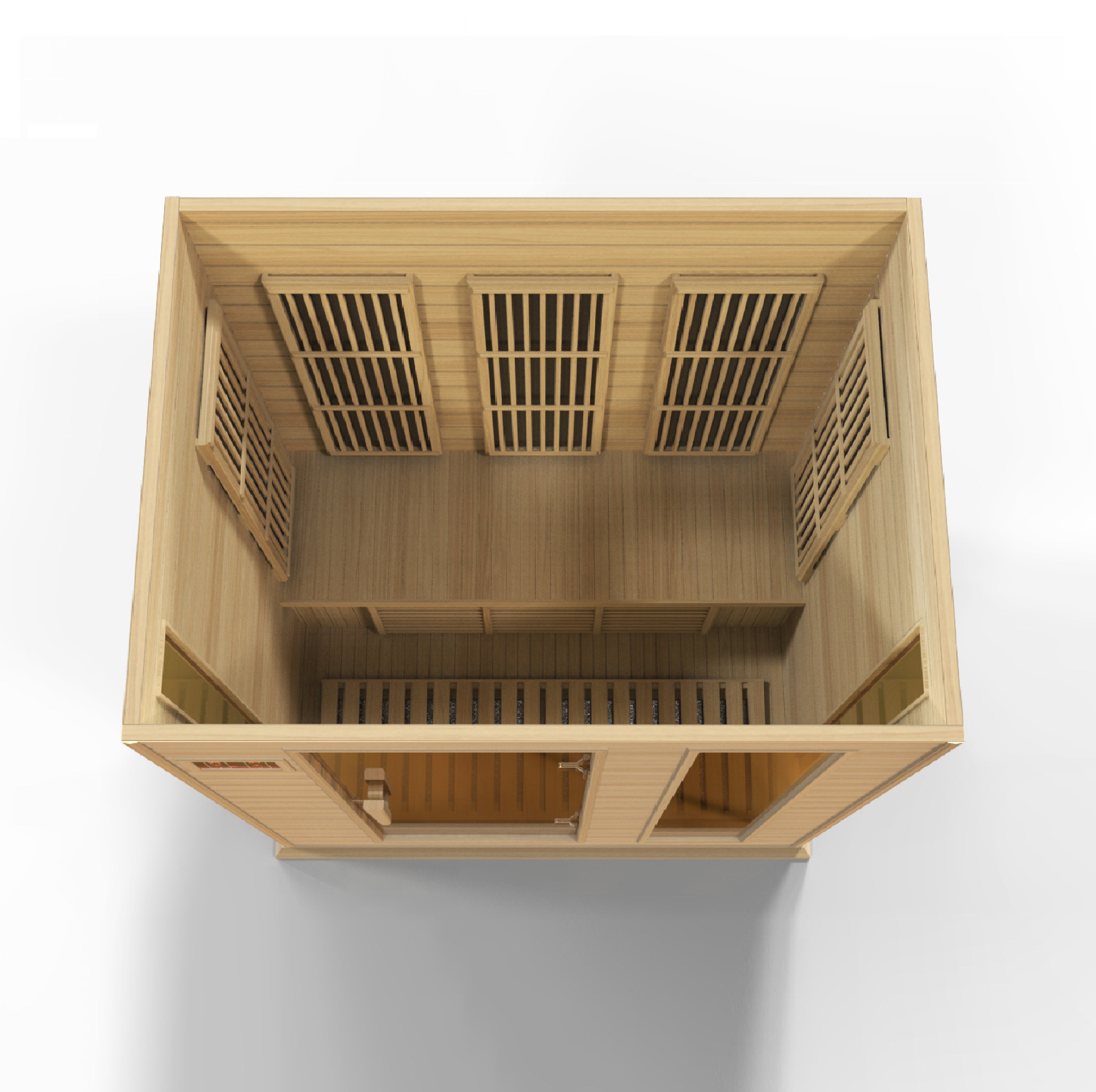 Maxxus FAR Infrared Sauna Low EMF with Hemlock Wood MX-K306-01