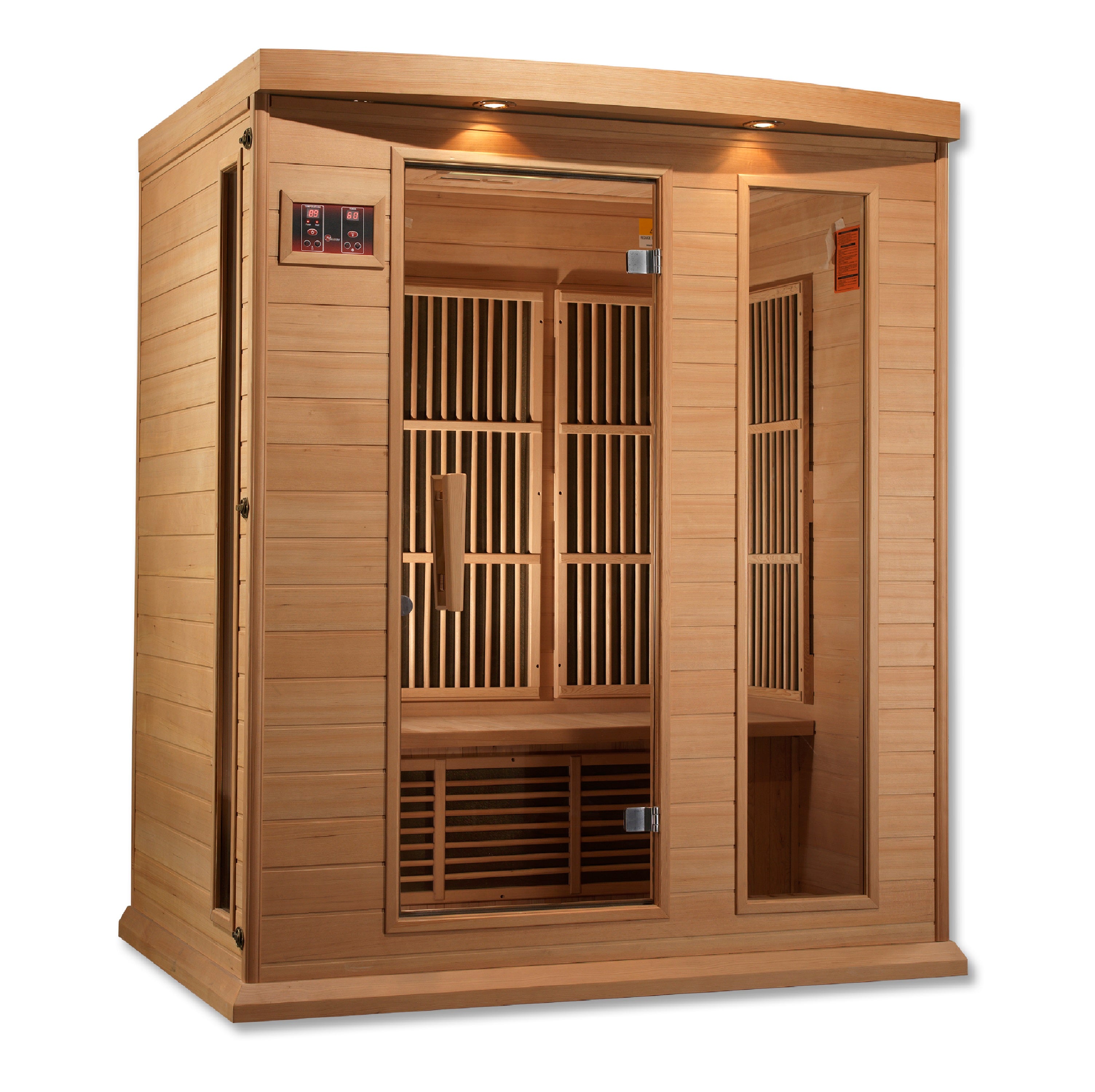 Maxxus FAR Infrared Sauna Low EMF with Hemlock Wood MX-K306-01