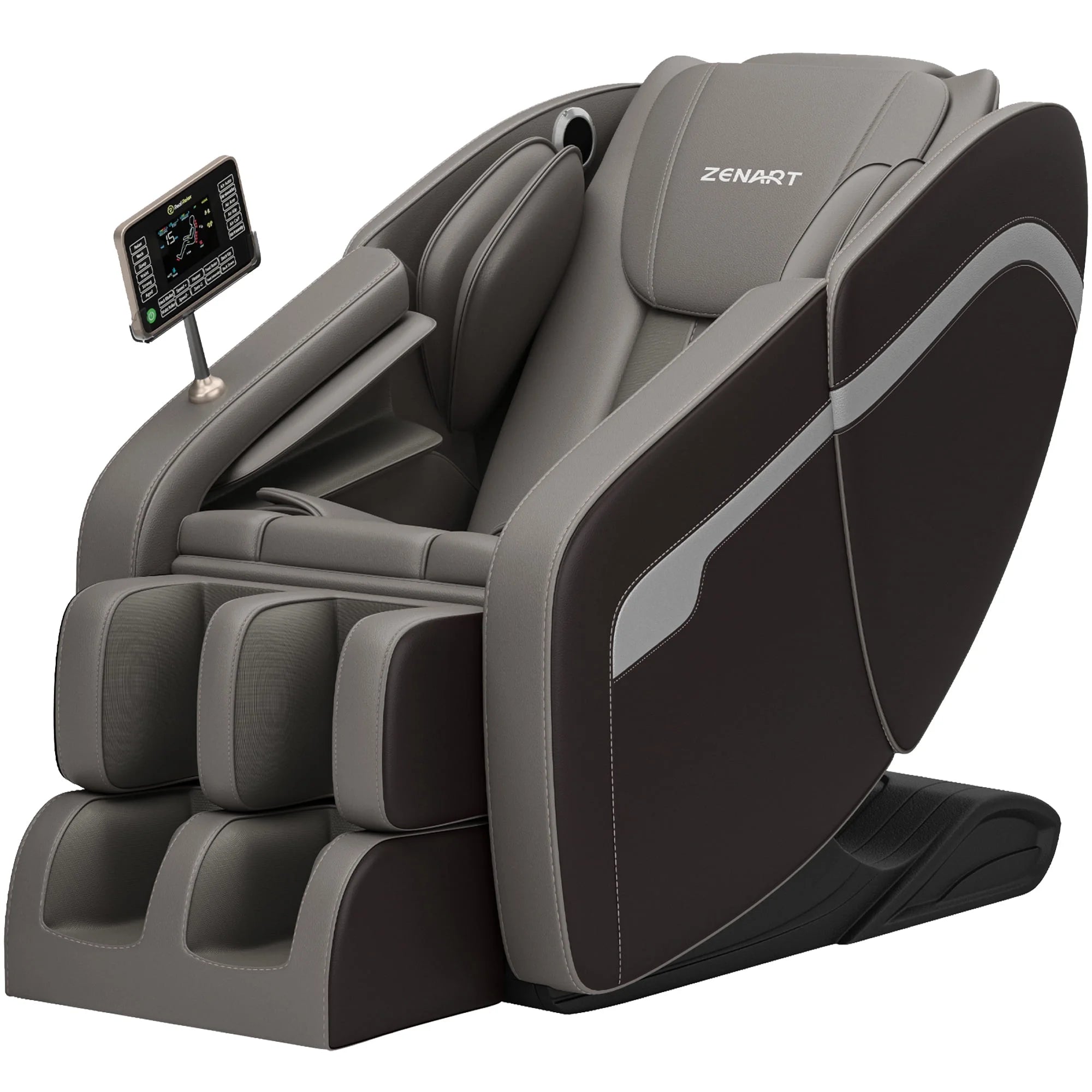 Massage Chair, Full Body Zero Gravity Massage Chair Recliner with Foot Massager, Brown