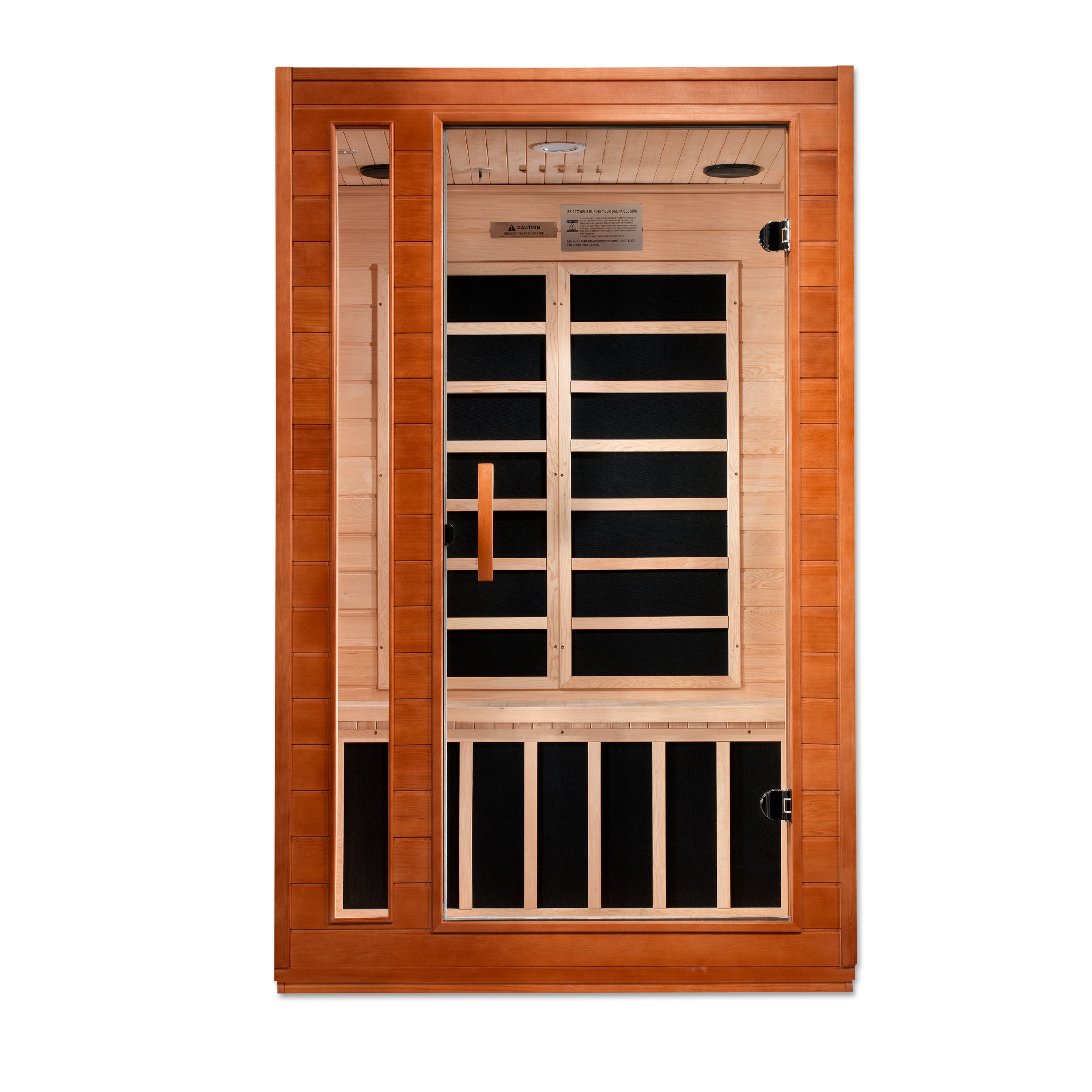 Dynamic "Cardoba Elite" FAR Infrared Sauna Ultra Low EMF with Hemlock Wood DYN-6203-01 ELITE