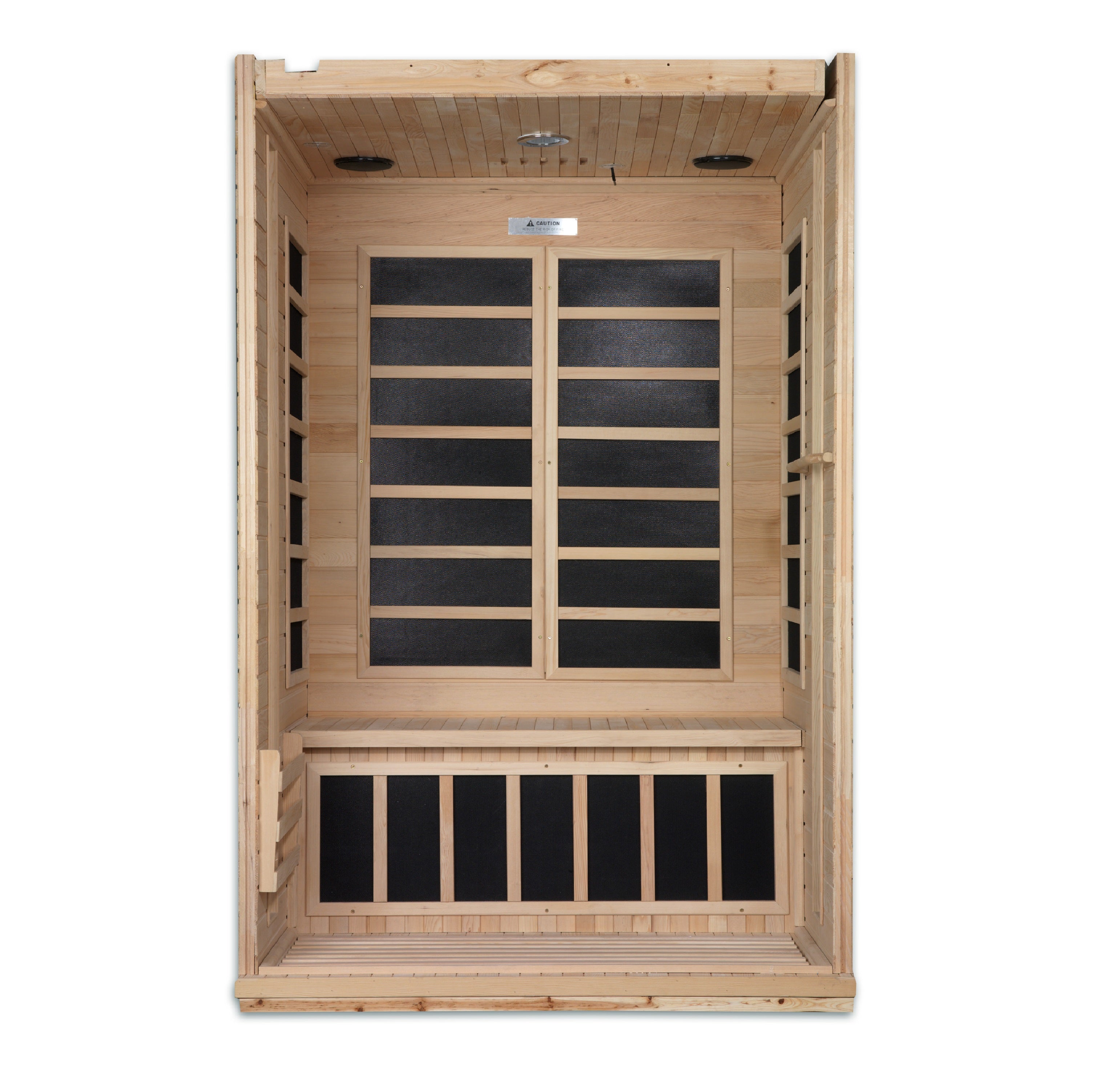 Dynamic "Venice Elite" FAR Infrared Sauna Ultra Low EMF with Hemlock Wood DYN-6210-01 ELITE