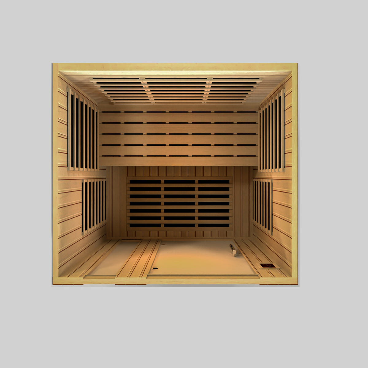 Dynamic Ultra Low EMF Infrared Sauna | 3 Person | Canadian Hemlock