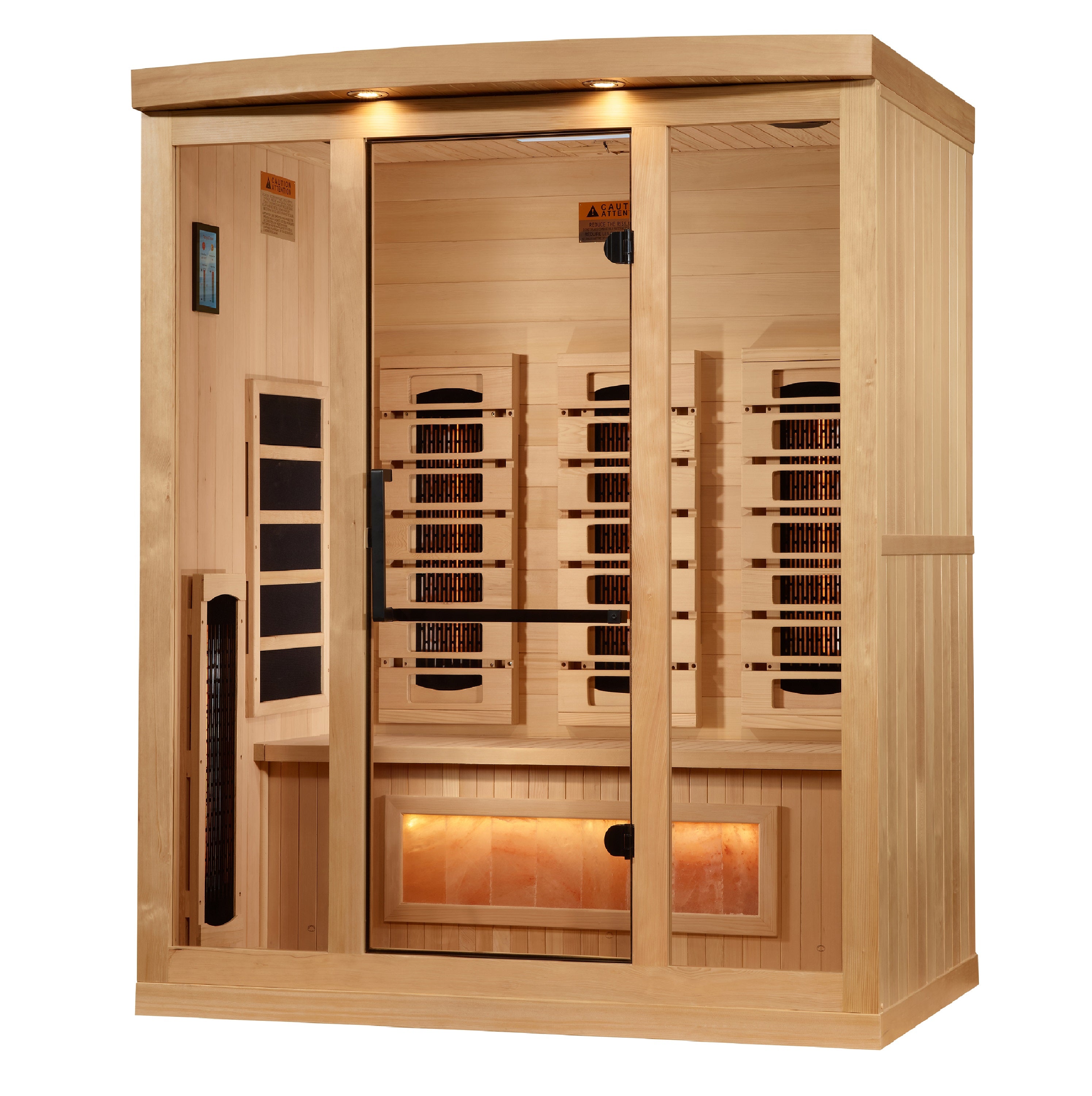 Reserve Edition PureTech™ Full Spectrum (2025 model) Infrared Sauna Near Zero EMF with Himalayan Salt Bar GDI-8030-03