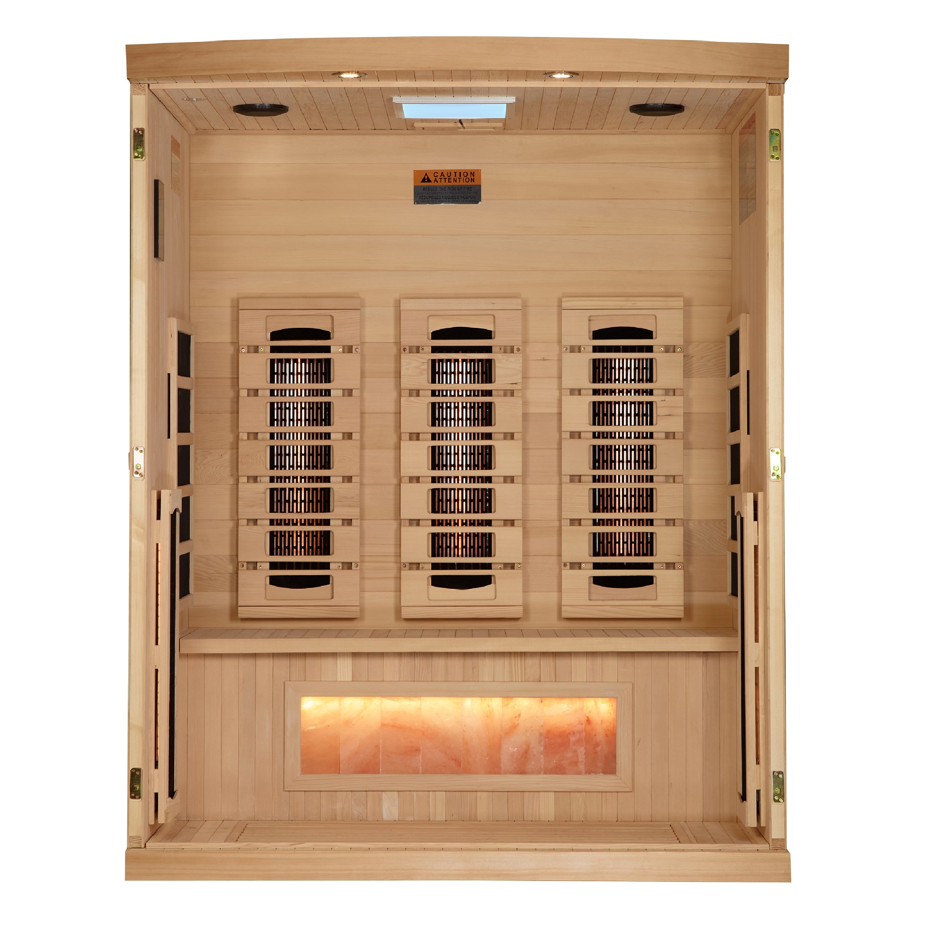 Reserve Edition PureTech™ Full Spectrum (2025 model) Infrared Sauna Near Zero EMF with Himalayan Salt Bar GDI-8030-03