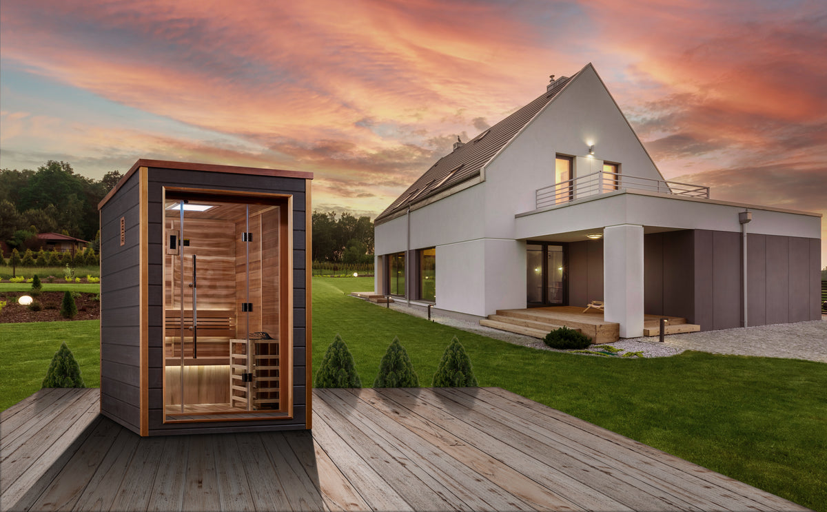 2-Person Outdoor Traditional Sauna GDI-8202-01
