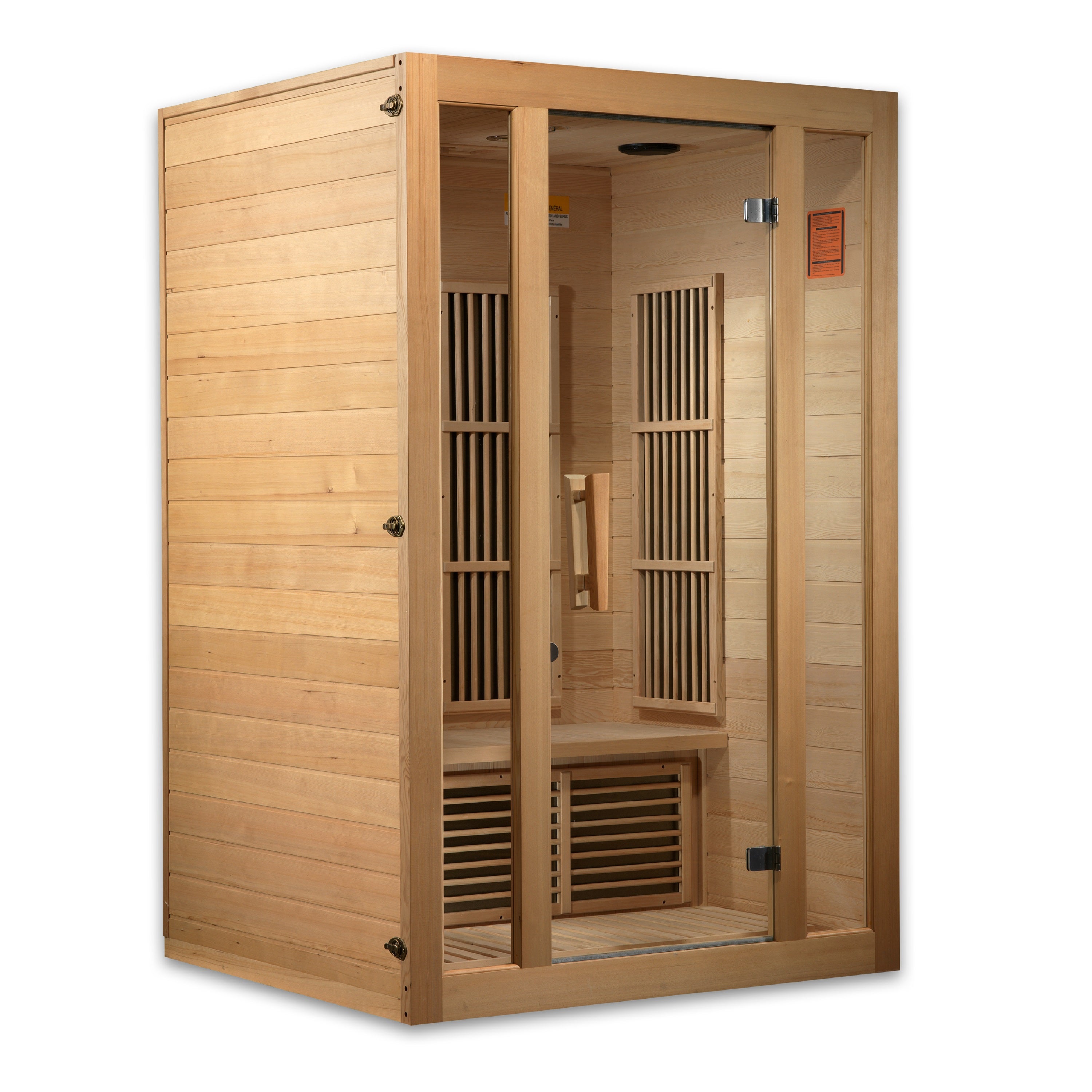 Maxxus "Seattle" FAR Infrared Sauna Low EMF with Hemlock Wood MX-J206-01