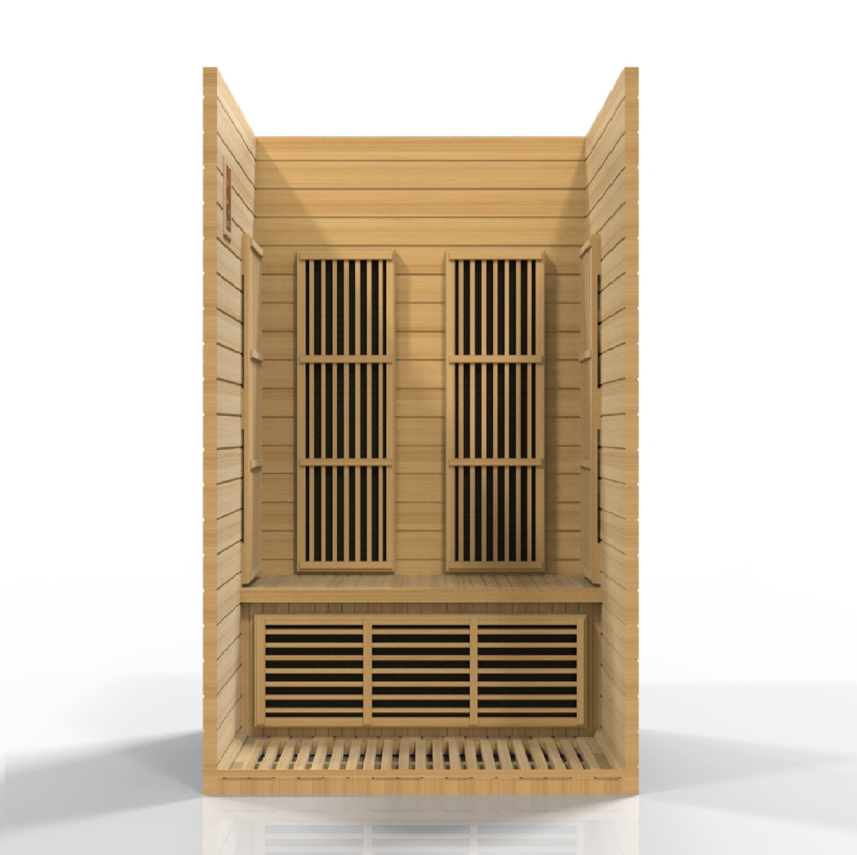 Maxxus "Seattle" FAR Infrared Sauna Low EMF with Hemlock Wood MX-J206-01
