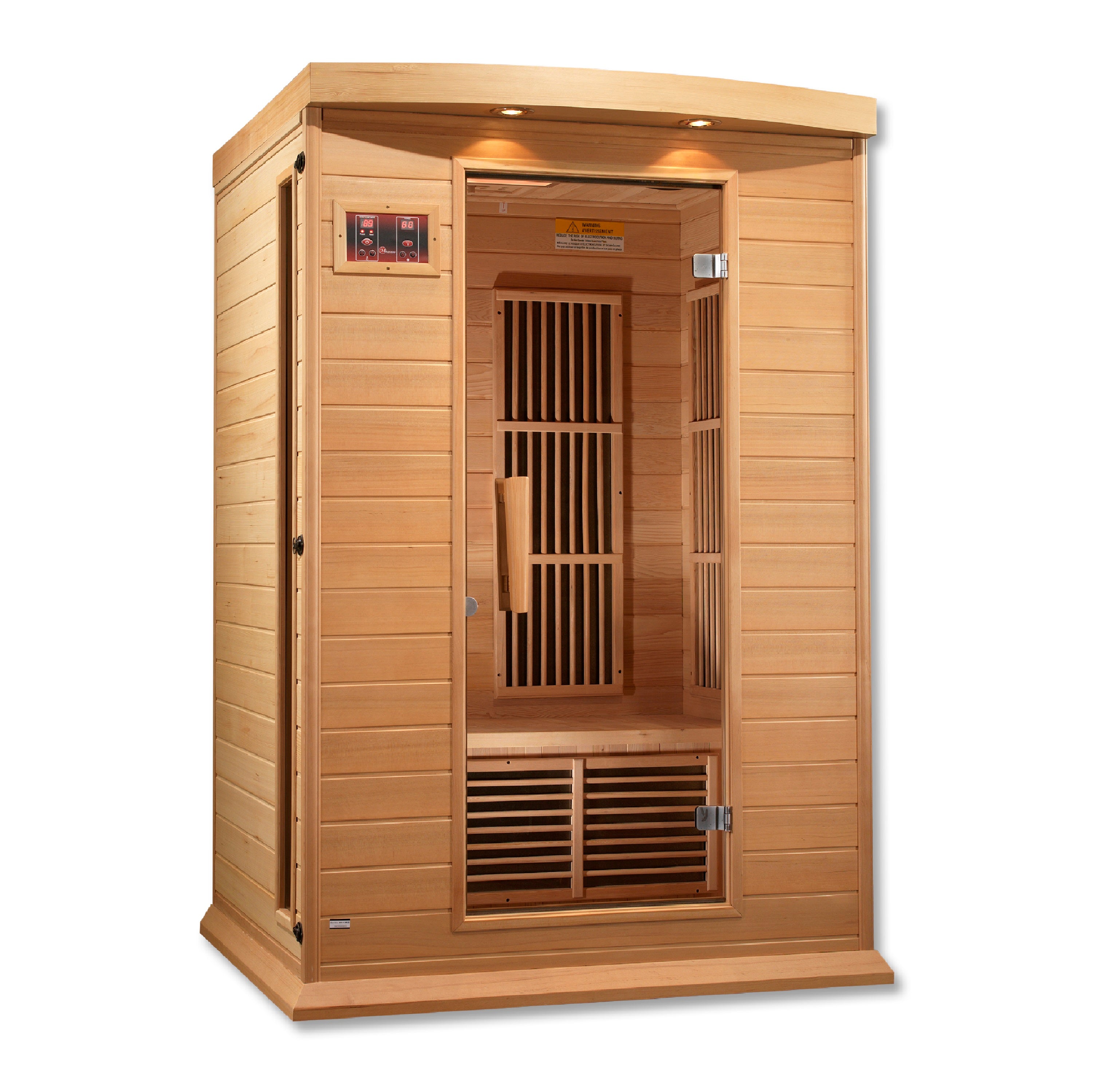 Maxxus "Toulouse" FAR Infrared Sauna Low EMF with Hemlock Wood MX-K206-01