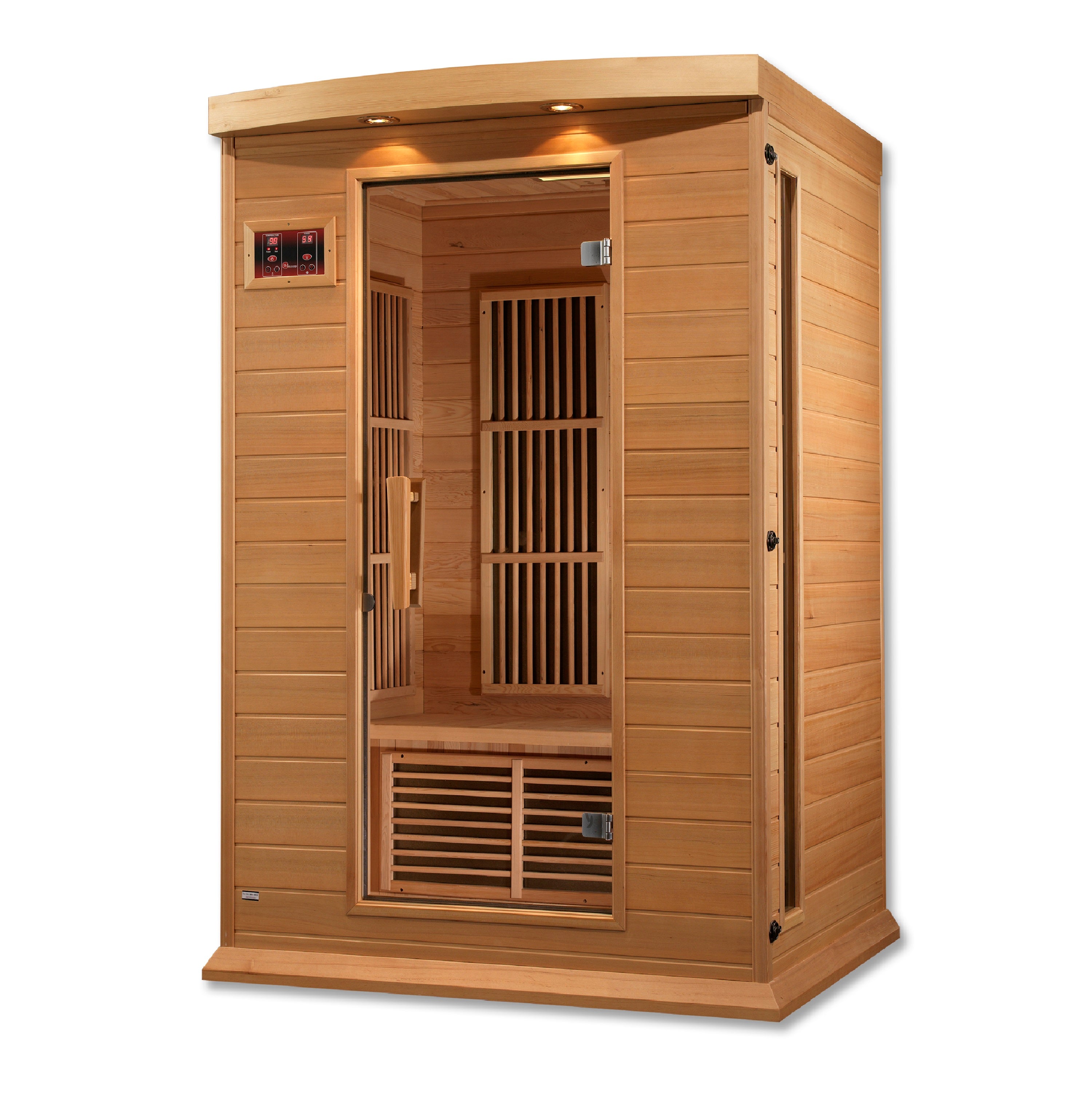 Maxxus "Toulouse" FAR Infrared Sauna Low EMF with Hemlock Wood MX-K206-01