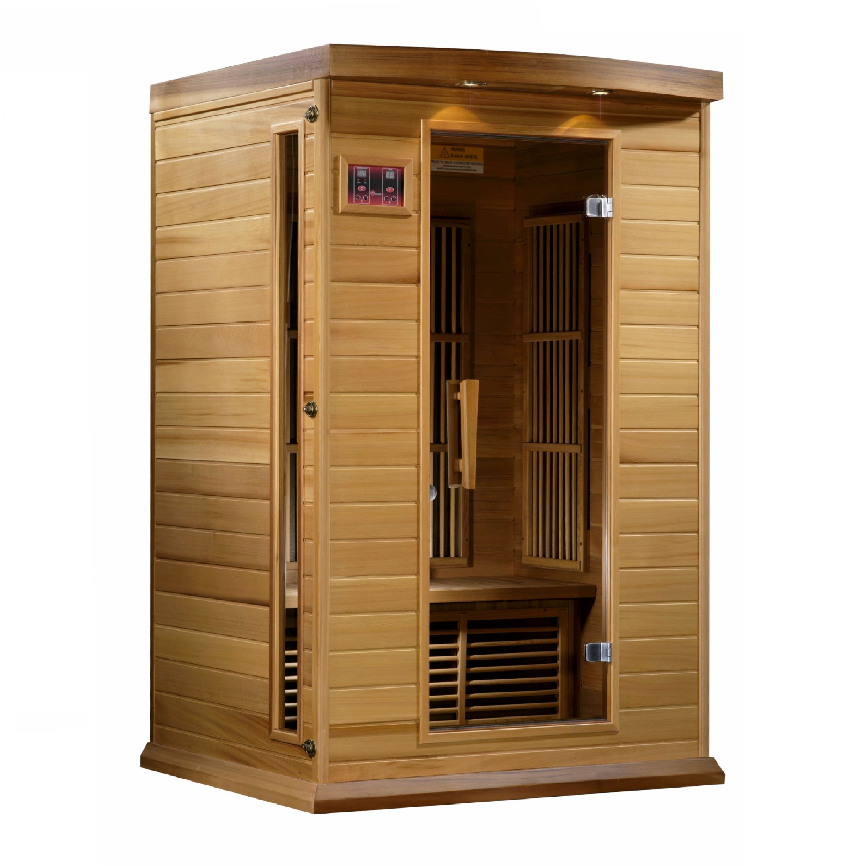 Maxxus "Toulouse" FAR Infrared Sauna Low EMF with Hemlock Wood MX-K206-01