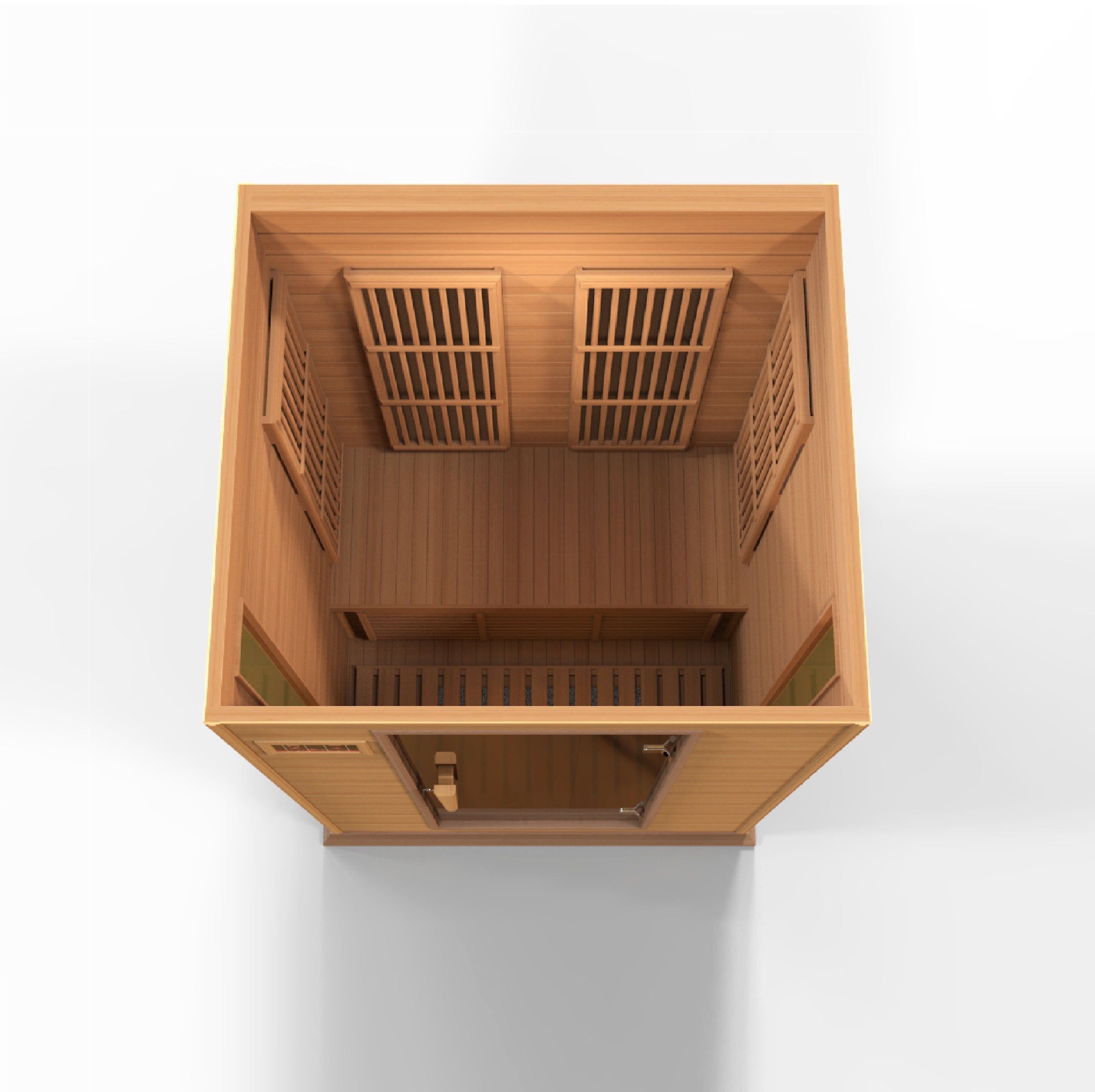 Maxxus "Toulouse" FAR Infrared Sauna Low EMF with Hemlock Wood MX-K206-01