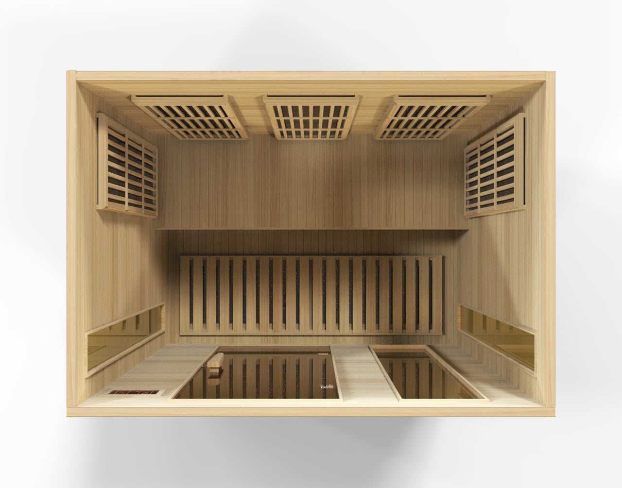 Maxxus FAR Infrared Sauna Low EMF with Hemlock Wood MX-K306-01